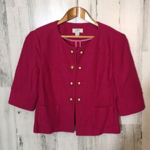 #R24 medium - cute pink blazer size M LOFT